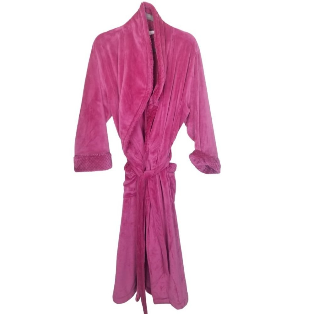 Charter Club Intimates Womens Pink Long Sleeve Tie
